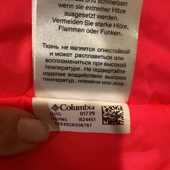 Columbia Girls Razzmadazzle Winter Snow Jacket Black - Picture 7 of 7